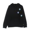 HUF Felpa Cappuccio Uomo Infinity Jemel P/o Hoodie Black da uomo