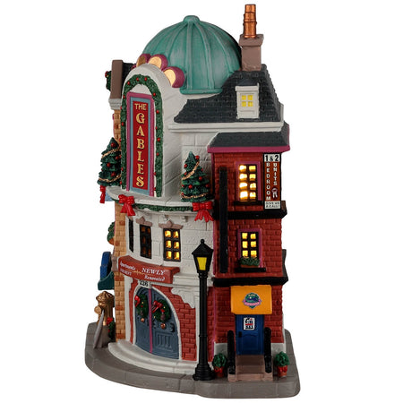 Gli Appartamenti Gables, edificio luminoso per villaggio di Natale in Porcellana‎