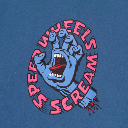 SANTA CRUZ Felpa Cappuccio Uomo Sw Scream Hood Vintage Royal da uomo