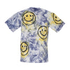 MARKET Maglietta Uomo Sun Dye Tee X Smiley Yellow/blue Tie Dye da uomo
