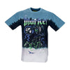 MARKET Maglietta Uomo Killing the Game Glow In the Dark Tee Dark Tie Dye da uomo