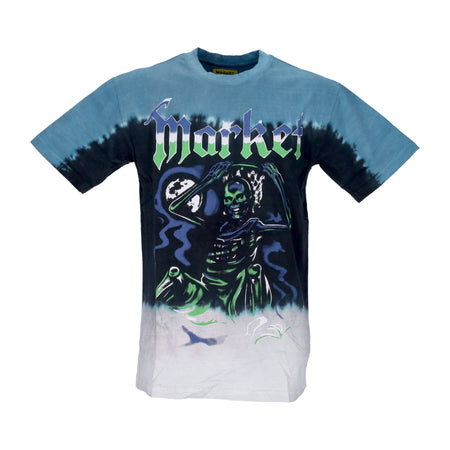 MARKET Maglietta Uomo Killing the Game Glow In the Dark Tee Dark Tie Dye da uomo