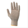 Guanti da lavoro 100% cotone con polsino elastico e filo continuo