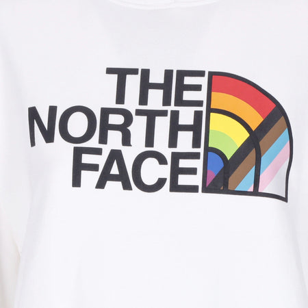THE NORTH FACE Felpa Cappuccio Donna Pride Pullover Hoodie White da donna