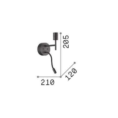 Appliques - Lampade Da Parete Set Metallo Cromo 2 Luci E27