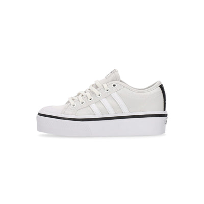 Adidas Scarpa Bassa Donna Nizza Platform W X Parley Cloud White/cloud White/core Black da donna