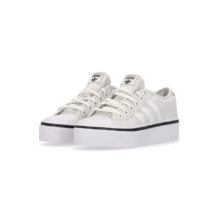 Adidas Scarpa Bassa Donna Nizza Platform W X Parley Cloud White/cloud White/core Black da donna