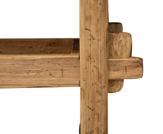 Biscottini Biscottini Banco da lavoro Country legno massello tiglio 194x84x90 naturale