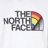 THE NORTH FACE Felpa Cappuccio Uomo Pride Pullover Hoodie Tnf White da uomo