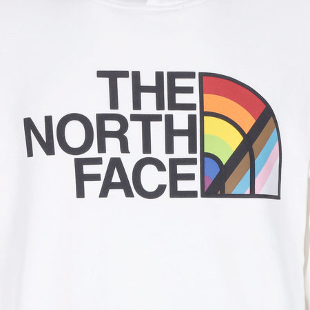 THE NORTH FACE Felpa Cappuccio Uomo Pride Pullover Hoodie Tnf White da uomo