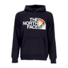 THE NORTH FACE Felpa Cappuccio Uomo Pride Pullover Hoodie Tnf Black da uomo