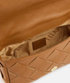 1^ Classe Borsa donna Pura Leather tracollina Cuoio