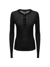 Tom Ford Top Polo Donna Trasparente - Nero da donna