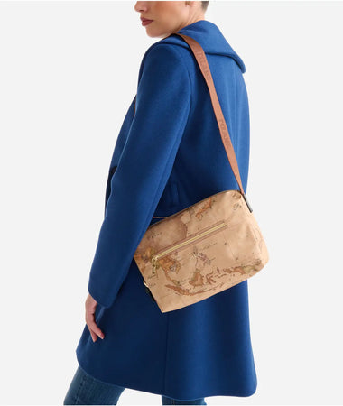 1^ Classe Borsa donna Highland Soft tracollina nero