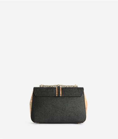 1^ Classe Borsa donna Horsy Bag tracolla Nera LD57/T407 0001