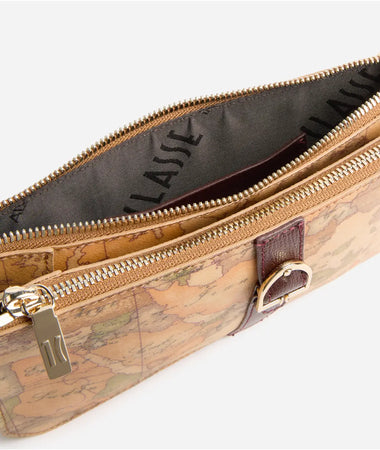 1^ Classe Borsa donna Borsa Valley Geo tracollina doppia Mogano PP28/G611 0529