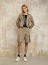 Blauer Giubbino donna chiodo in Nylon mod Zamora 25SBLDC01279