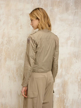 Blauer Giubbino donna chiodo in Nylon mod Zamora 25SBLDC01279