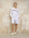 Blauer Felpa donna mod. Champney 25SBLDF03257
