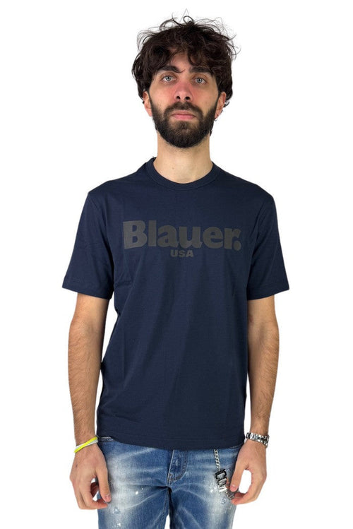 Blauer T-shirt uomo mod Bourne 25SBLUH02191