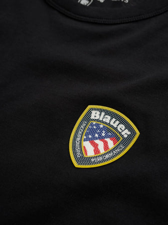 Blauer T-shirt uomo mod Hallet 25SBLUH02199 999