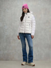 Blauer giubbino donna a righe carrol 25WBLDC02072