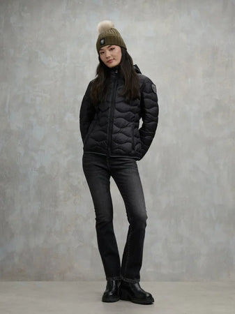 Blauer giubbino donna ad onde Camelia 25WBLDC03095-006047 999EI