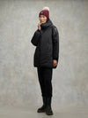 Blauer Giubbino donna Symphonia lungo impacchettabile con cappuccio