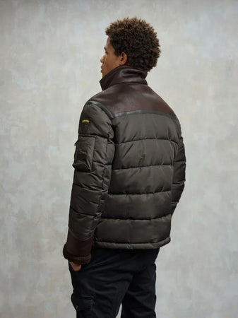 Blauer giubbino uomo giubbetto in nylon e montone eco 25WBLUC02028 007280 969