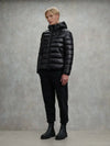 Blauer Adams giubbino uomo in nylon eco nero