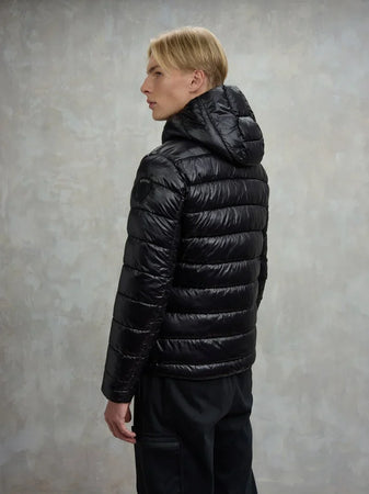 Blauer Adams giubbino uomo in nylon eco nero