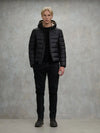 Blauer giubbino uomo piumino con cappuccio Acton 25WBLUC03086-006047 999EI