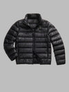 Blauer giubbino uomo Belmont piumino lucido nero con collo coreana