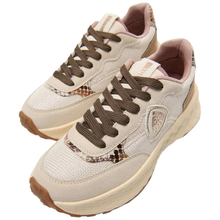 BLAUER sneakers da donna CREAM/BROWN art. F5LYNN01/PYT