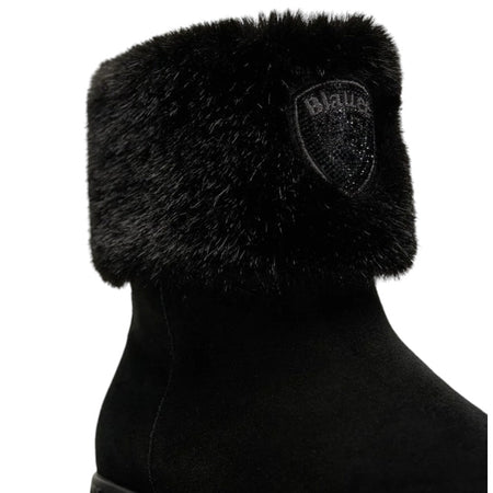 BLAUER stivaletti in suede neri art. F5KIMMEL10