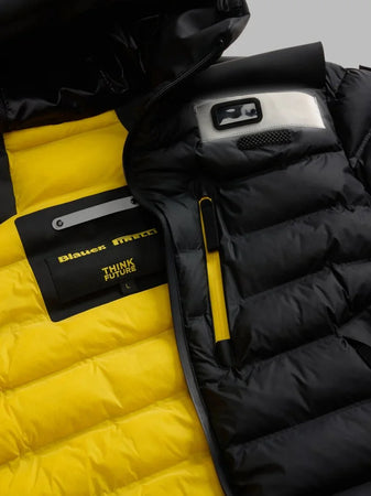 Blauer Puffertech Jacket uomo Blauer x Pirelli Capsule in poliestere riciclato