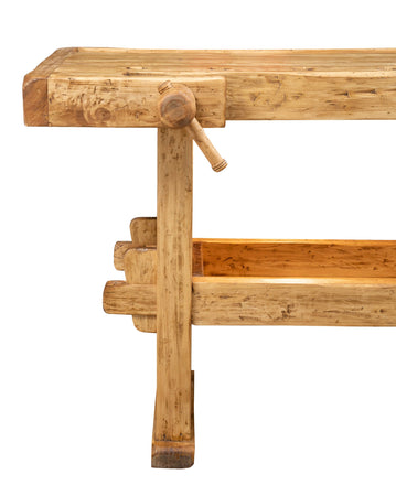 Biscottini Banco Lavoro Country 126x69x90 Biscottini Legno Massello Tiglio Finitura