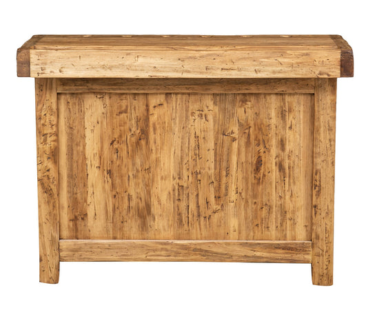 Biscottini Banco da Lavoro Country 119x63x90 Legno Massello Tiglio Naturale Biscottini IT