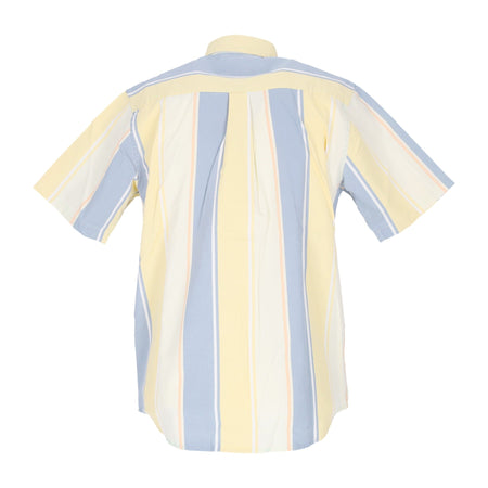 CARHARTT WIP Camicia Manica Corta Uomo Gilman Shirt Pale Spearmint Moon da uomo