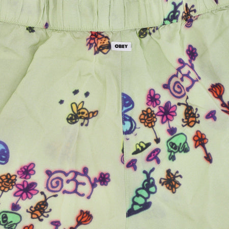 OBEY Pantaloncino Donna Doodles Short Aloe Gel da donna