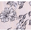 OBEY Camicia Manica Corta Donna Flamin ' Flowers Shirt Off White da donna