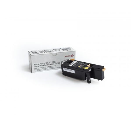Xerox Cartuccia toner Giallo a Capacit standard da 1000 Pagine per Phaser 6020/6022, WorkCentre 6025/6027 [106R02758] (OEM Xerox 106R02758 6020 Yellow 1000 Pages Original Toner)