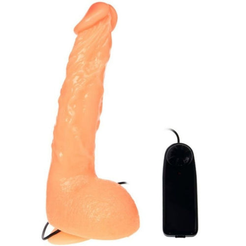 Dildo realistico vibrante con telecomando 25 cm