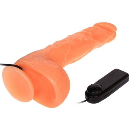 Dildo realistico vibrante con telecomando 25 cm