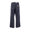 CARHARTT WIP Jeans Uomo Single Knee Pant Black Stone Washed da uomo
