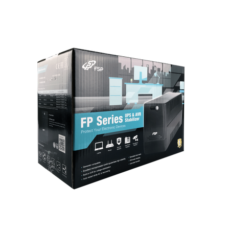 FSP FORTRON UPS FP1500 1500VA 900W 230V 4FP15004 2x12V/9AH, 4xSCHUKO