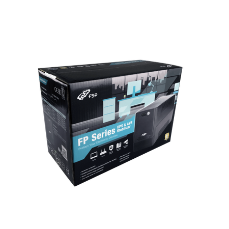 FSP FORTRON UPS FP1000 1000VA 600W 230V 4FP10004 2x2V/7AH, 4xSCHUKO