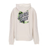 SANTA CRUZ Felpa Leggera Cappuccio Uomo Cabana Moon Dot Hood Off White da uomo