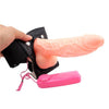 Strap-on dildo realistico con testicoli vibrante Stunt Cock
