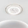 Plafoniera Moderna Level Metallo Bianco Led 37,5W 3000K Luce Calda